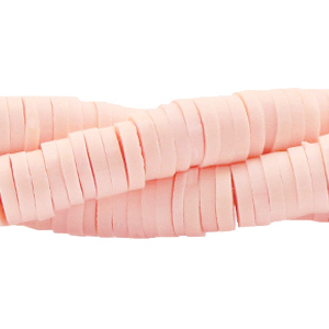 Katsuki 4mm bisque pink, Volle string ca 380 stuks